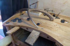 travail du bois de cerf