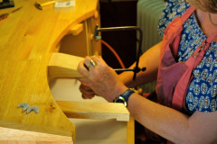 Travail  de bijouterie à l'atélier